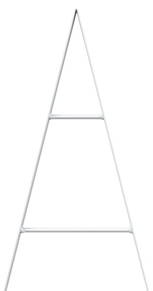 Fém karácsonyfa KUOPIO 90 cm Acél Fehér
