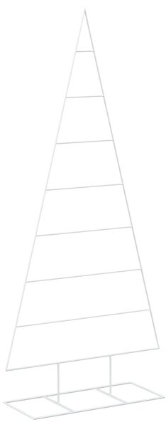 Fém karácsonyfa KUOPIO 210 cm Porszórt Acél Fehér