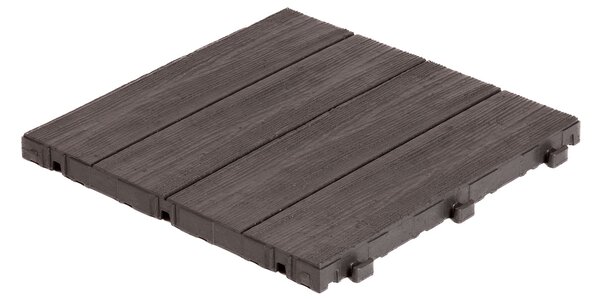 Multy home Gumi csempe ARISTA Wood 30 x 30 cm, barna
