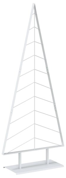 Fém karácsonyfa állvánnyal KUOPIO 210 cm Acél Fehér