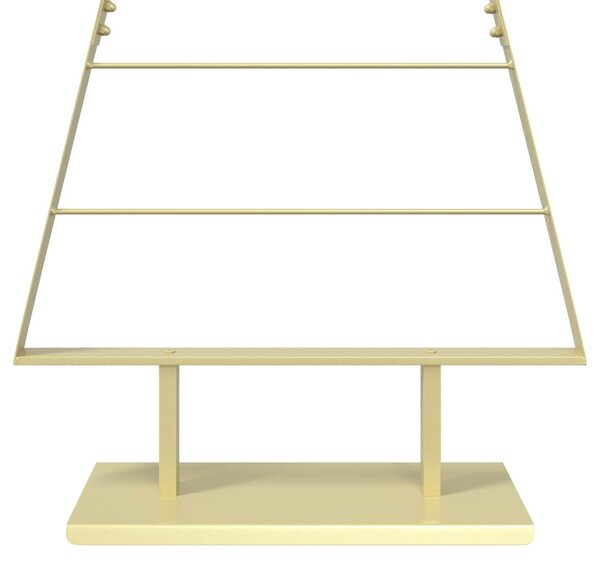 Fém karácsonyfa KUOPIO 125 cm Acél Arany