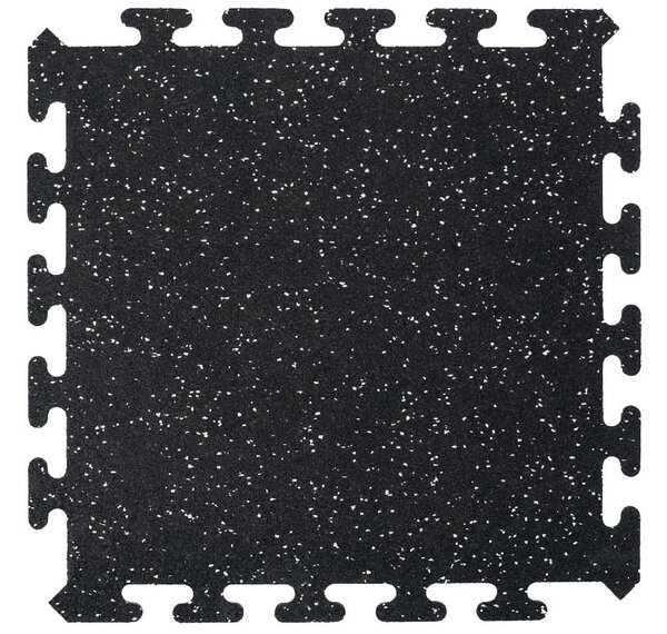 Multy home Gumi csempe FITNESS CSEMKE 50 x 50 cm, fekete