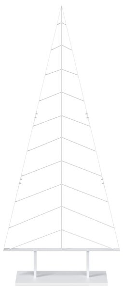 Fém karácsonyfa állvánnyal KUOPIO 210 cm Acél Fehér