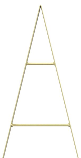 Fém karácsonyfa KUOPIO 90 cm Acél Arany