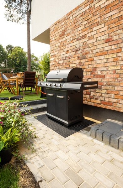 Multy home Gumiszőnyeg a grill alá 80 x 120 cm, 2 mm