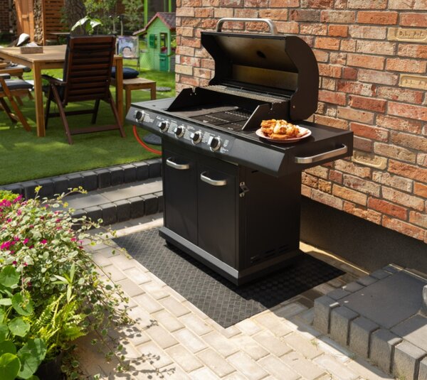 Multy home Gumiszőnyeg a grill alá 80 x 120 cm, 2 mm