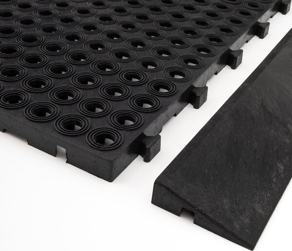 Multy home Gumi csempe EXTREME DRAINAGE 45 x 45 cm, fekete