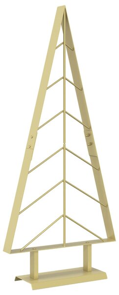 Fém karácsonyfa állvánnyal KUOPIO 90 cm Acél Arany