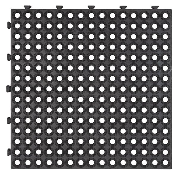 Multy home Gumi csempe EXTREME DRAINAGE 45 x 45 cm, fekete