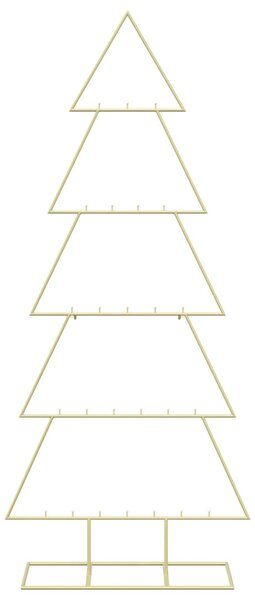 Fém karácsonyfa állvánnyal KUOPIO 150 cm Acél Arany