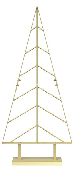 Fém karácsonyfa állvánnyal KUOPIO 90 cm Acél Arany