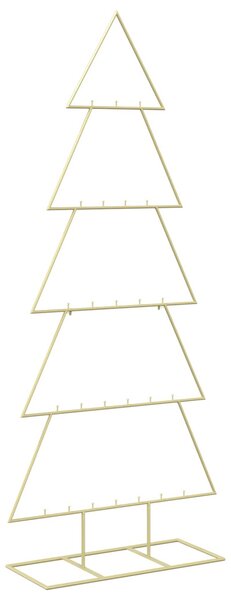 Fém karácsonyfa állvánnyal KUOPIO 150 cm Acél Arany