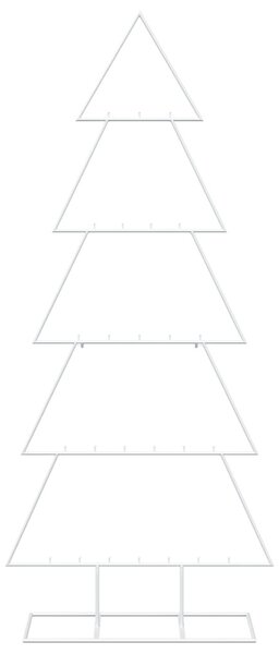 Fém karácsonyfa állvánnyal KUOPIO 150 cm Acél Fehér