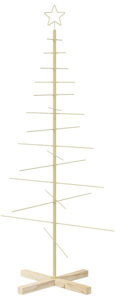 Fém karácsonyfa állvánnyal KUOPIO 150 cm Acél Arany