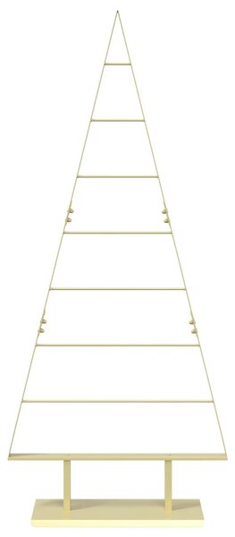 Fém karácsonyfa KUOPIO 150 cm Acél Arany