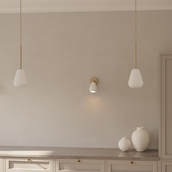 Függőlámpa Nuura Aps, Anoli Spot, dimmable, Fehér, Nappali, Fém, Skandináv
