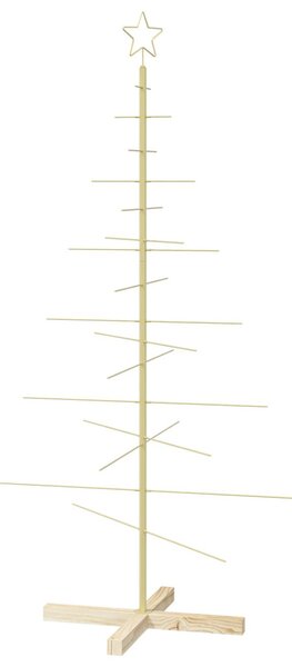 Fém karácsonyfa állvánnyal KUOPIO 150 cm Acél Arany