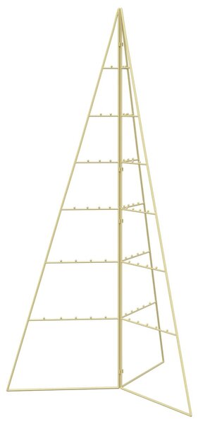 Fém karácsonyfa összecsukható állvánnyal KUOPIO 140 cm Acél