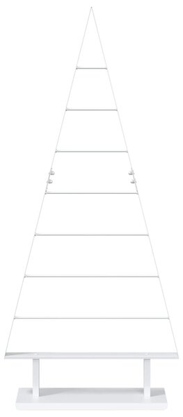 Fém karácsonyfa KUOPIO 125 cm Acél Fehér