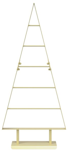 Fém karácsonyfa KUOPIO 90 cm Acél Arany