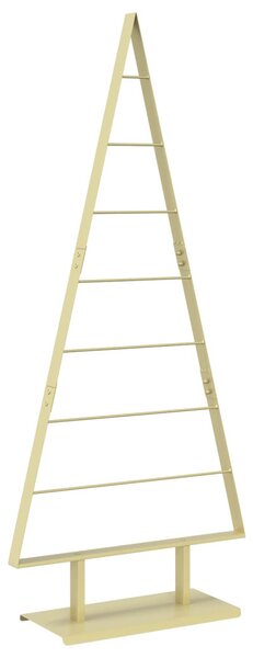 Fém karácsonyfa KUOPIO 150 cm Acél Arany