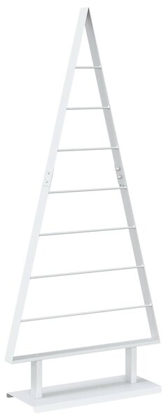 Fém karácsonyfa KUOPIO 125 cm Acél Fehér