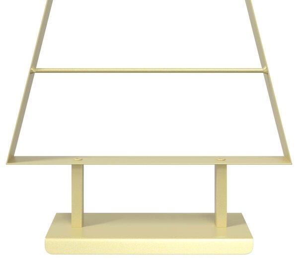 Fém karácsonyfa KUOPIO 90 cm Acél Arany