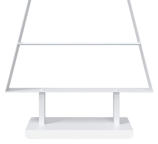 Fém karácsonyfa KUOPIO 90 cm Acél Fehér