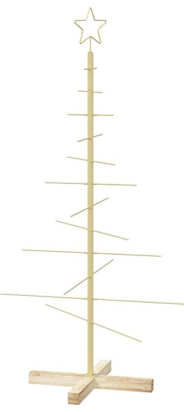 Fém karácsonyfa állvánnyal KUOPIO 120 cm Acél Arany