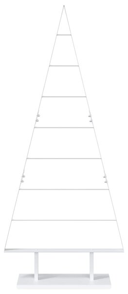 Fém karácsonyfa KUOPIO 150 cm Acél Fehér