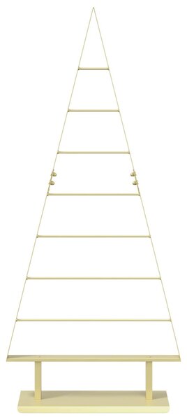 Fém karácsonyfa KUOPIO 125 cm Acél Arany