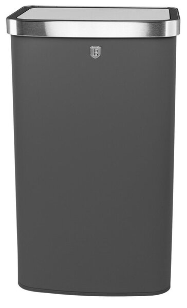 Berlinger Haus Szenzor érzékelős szemetes 60 literes fém matt antracit Anthracite Collection BH/9798