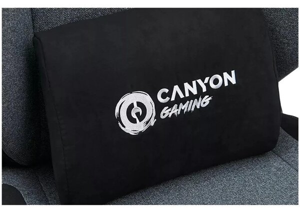 Gamer szék CANYON Boulder XLCH01 King Size szürke