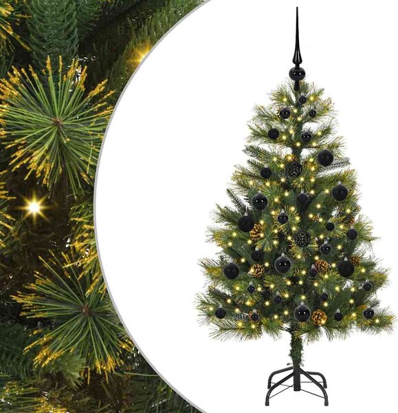 Műanyag Hajtogatós Karácsonyfa Tojásokkal Zöld 120 cm
