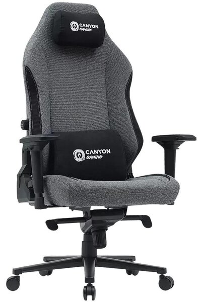 Gamer szék CANYON Boulder XLCH01 King Size szürke