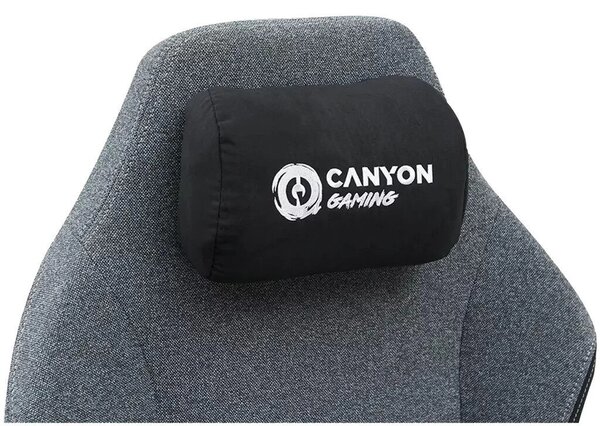 Gamer szék CANYON Boulder XLCH01 King Size szürke