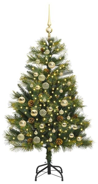 Műanyag Hajtogatós Karácsonyfa Tojásokkal Zöld 120 cm