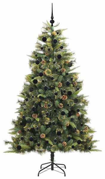 Műanyag Hajtogatós Karácsonyfa Tojásokkal Zöld 240 cm