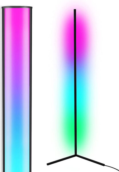 Applikáció vezértelt sarok állólámpa bluetooth