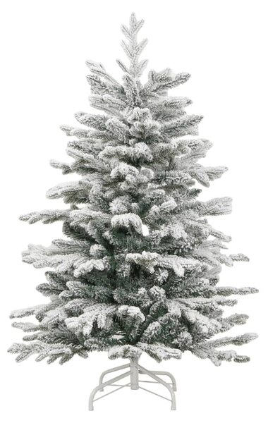 Csuklópántos műkarácsonyfa hóval 150 cm