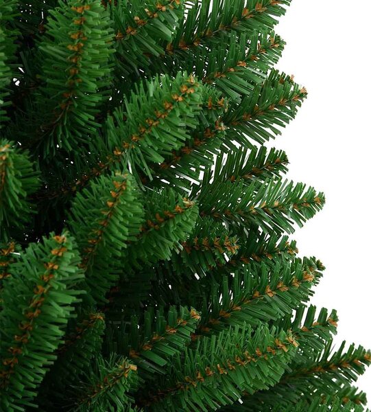 Zöld csuklópántos műkarácsonyfa állvánnyal 120 cm