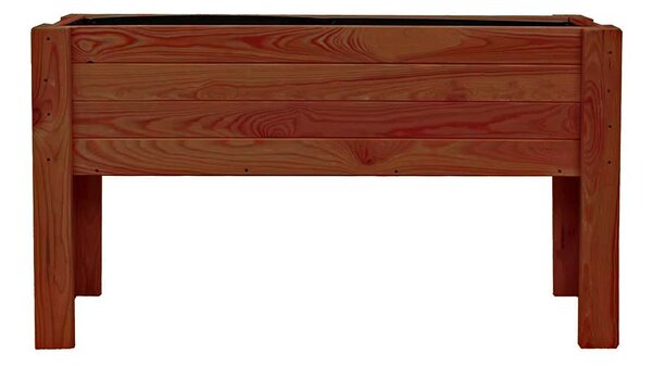 ATMOWOOD Emelt fa virágláda 90 cm - teakfa