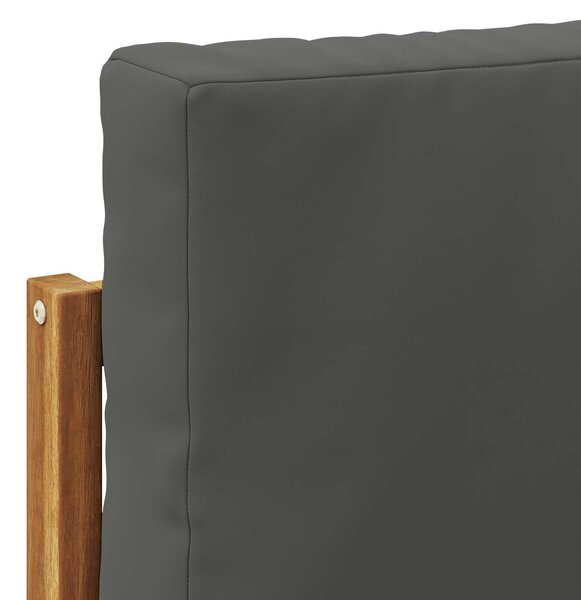 VidaXL Kültéri kanapé szett párnával 3 pcs Természetes