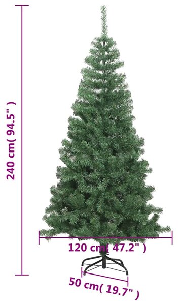 Zöld műfenyő L 240 cm