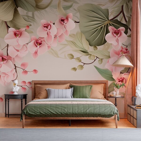 Fotótapéta Orchideák, függő virágok, Fotótapéta virágok és növények, w05619 : Uwalls.hu
