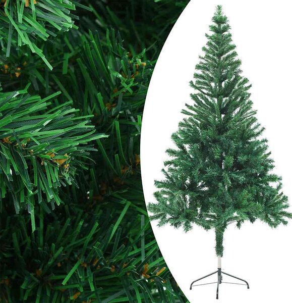 Megvilágított műkarácsonyfa 380 ággal gömb szettel 150 cm