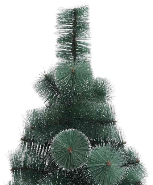 Zöld PET műkarácsonyfa állvánnyal 120 cm