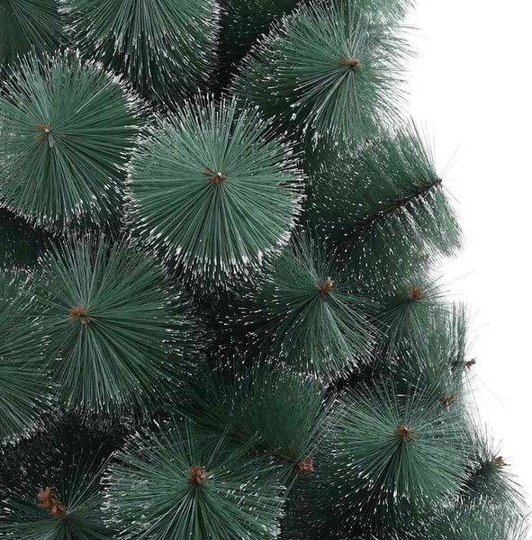 Zöld PET műkarácsonyfa állvánnyal 120 cm