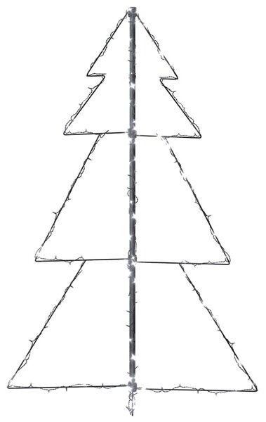 160 LED-es beltéri/kültéri kúp alakú karácsonyfa 78 x 120 cm