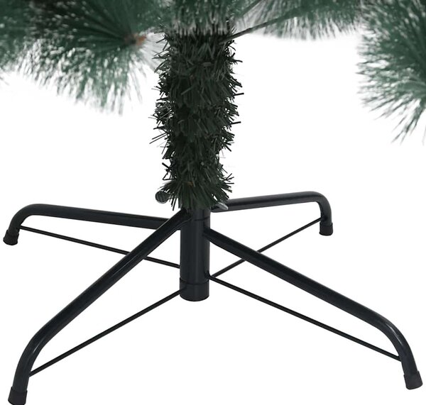 Zöld PET műkarácsonyfa állvánnyal 120 cm